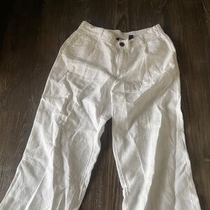 Land End 10P Linen Pant